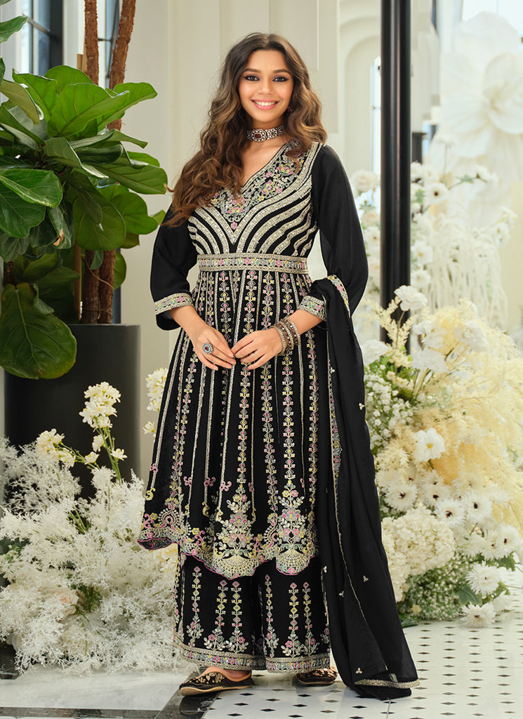 Buy Anarkali Palazzo Suit In Uk