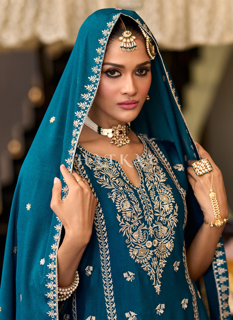 Buy Anarkali Pant Suit