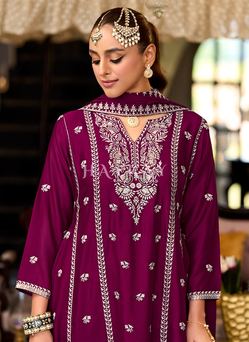 Buy Anarkali Pant Suit