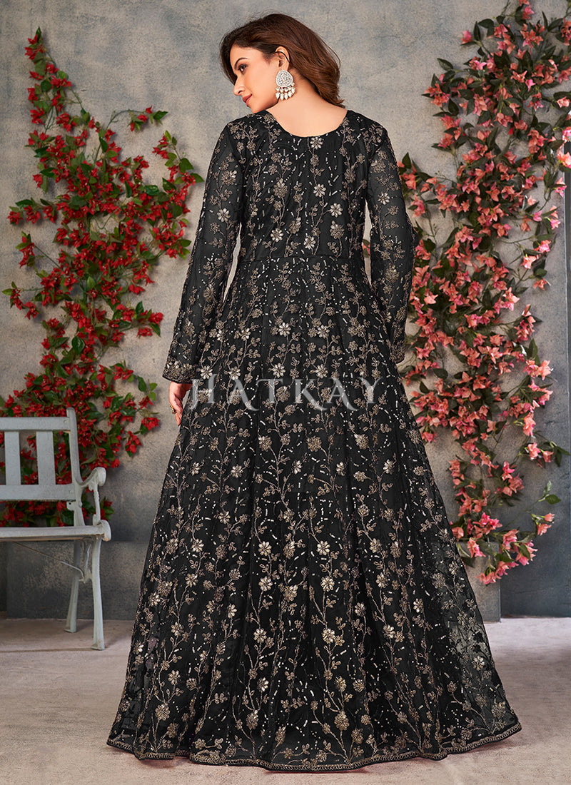 Buy Anarkali Pant Suit In USA