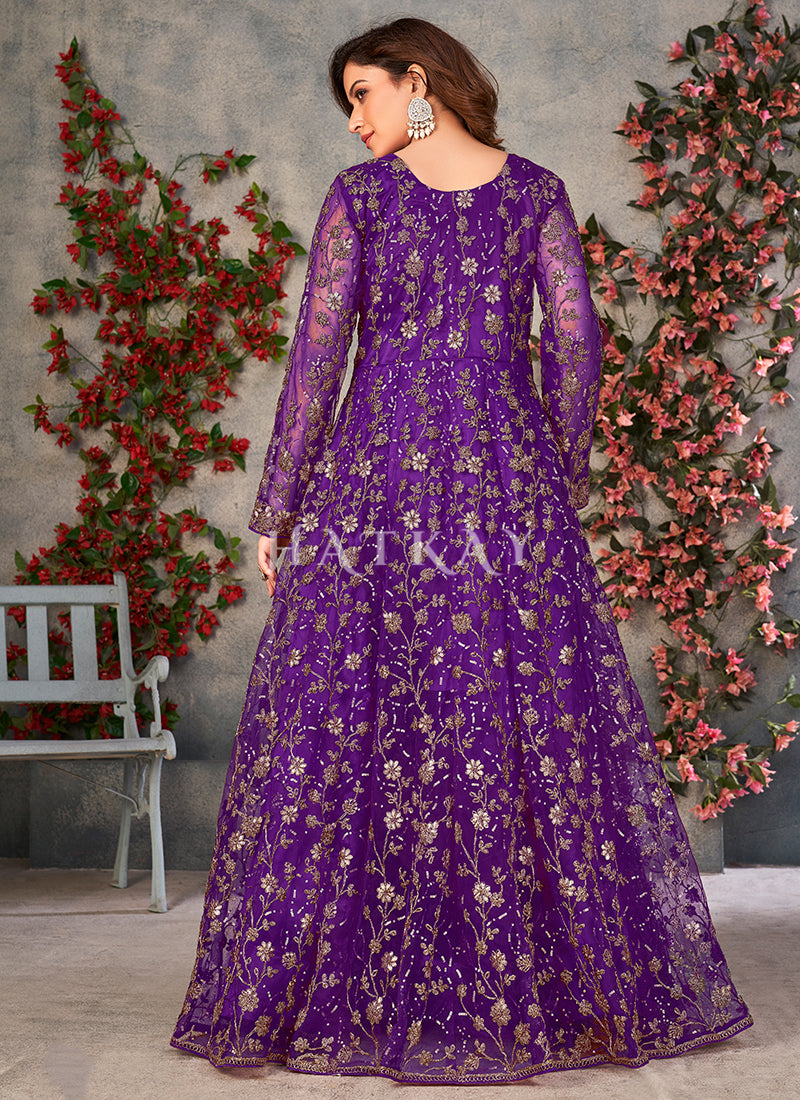 Buy Anarkali Pant Suit In Uk