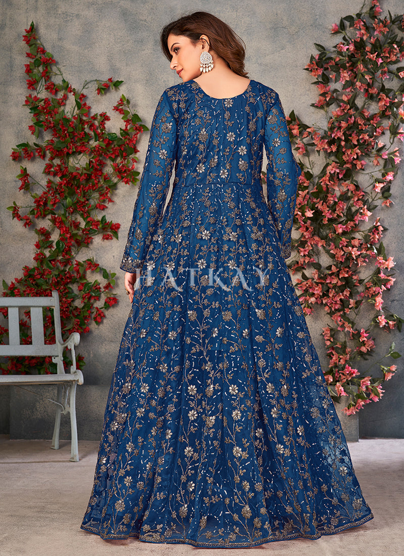 Buy Anarkali Pant Suit In Canada
