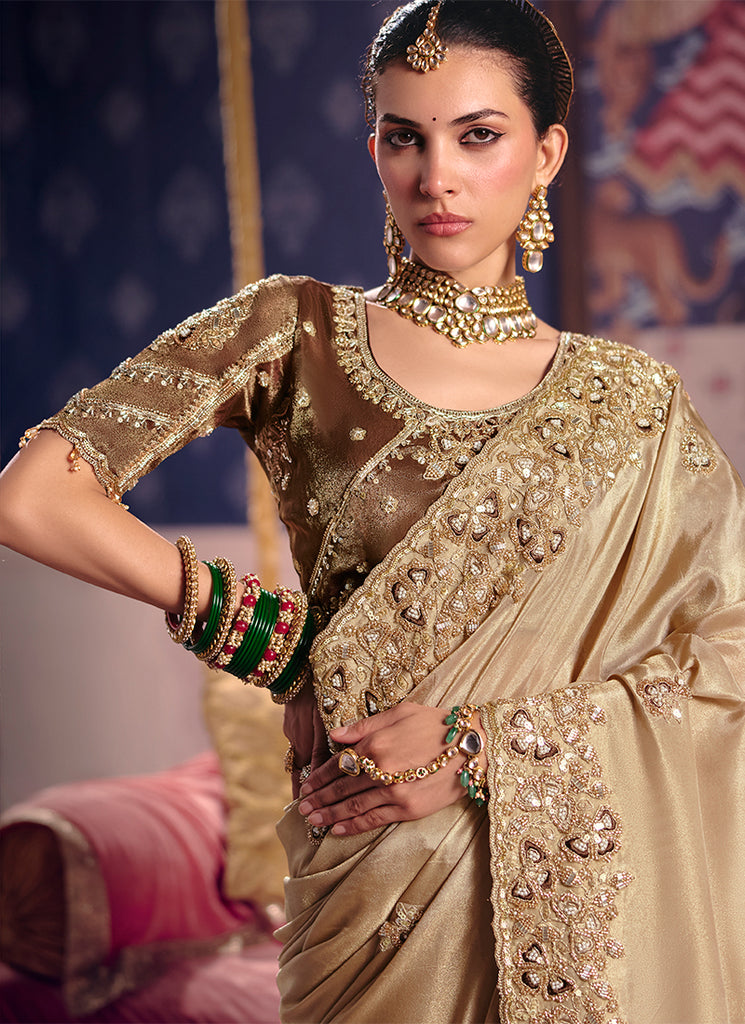 Buy Tissue Silk Saree 