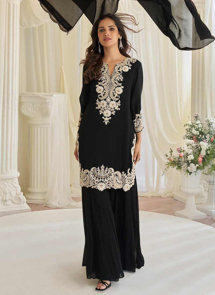 Buy Gharara Style Suit In USA