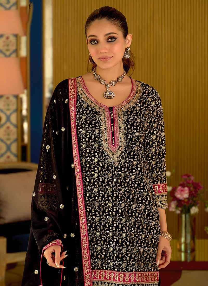 Buy Gharara Style Suit