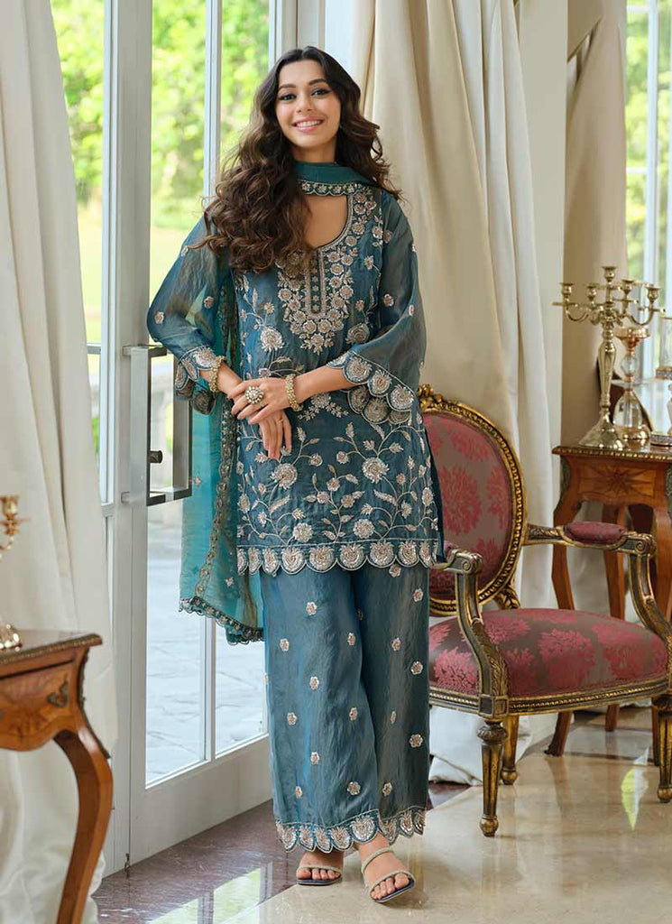 Buy Kurta Palazzo Suit In Uk