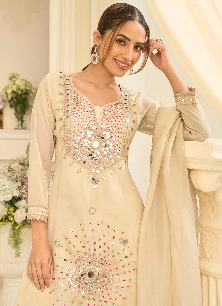 Buy Gharara Style Suit