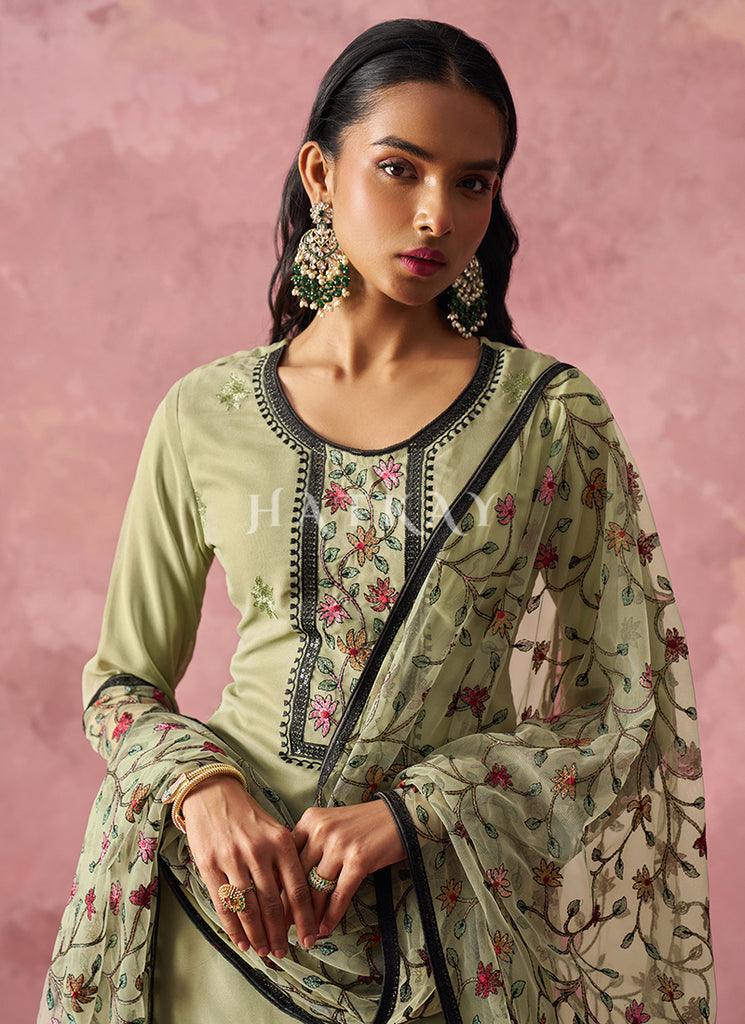 Buy Pakistani Style Pant Suit