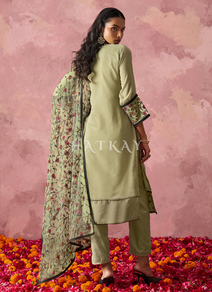 Buy Pakistani Style Pant Suit In USA