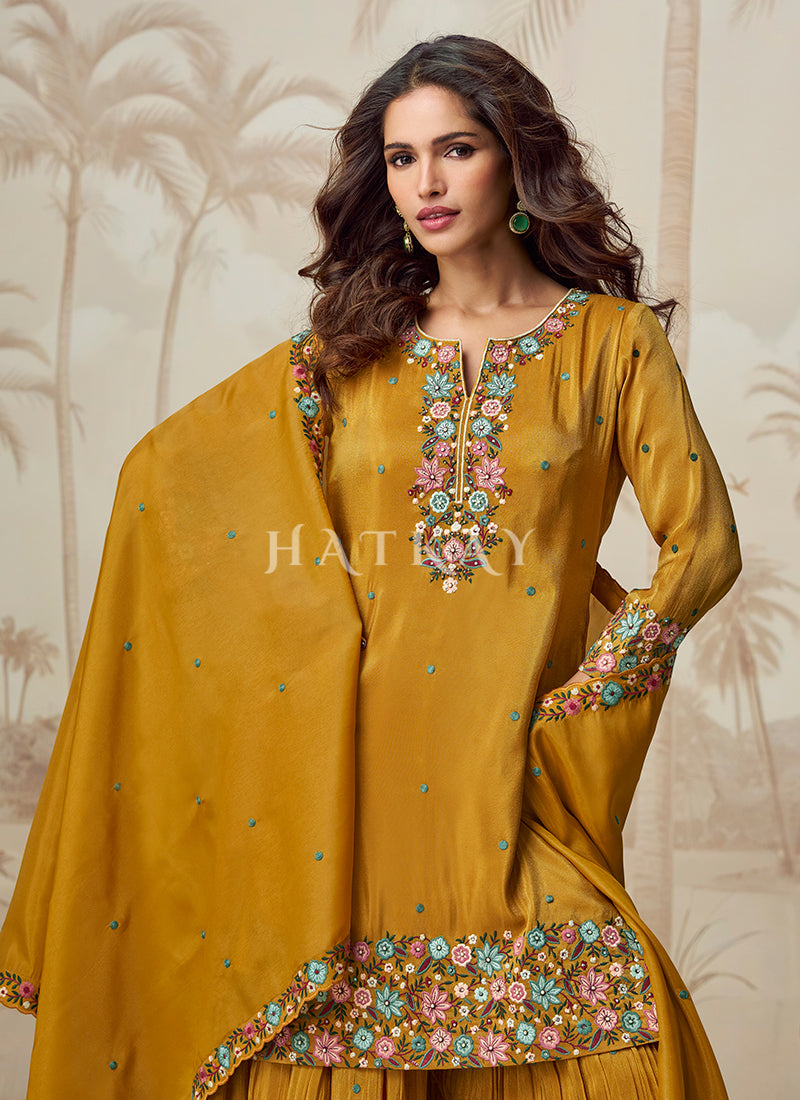 Buy Sharara Style Suit In Uk
