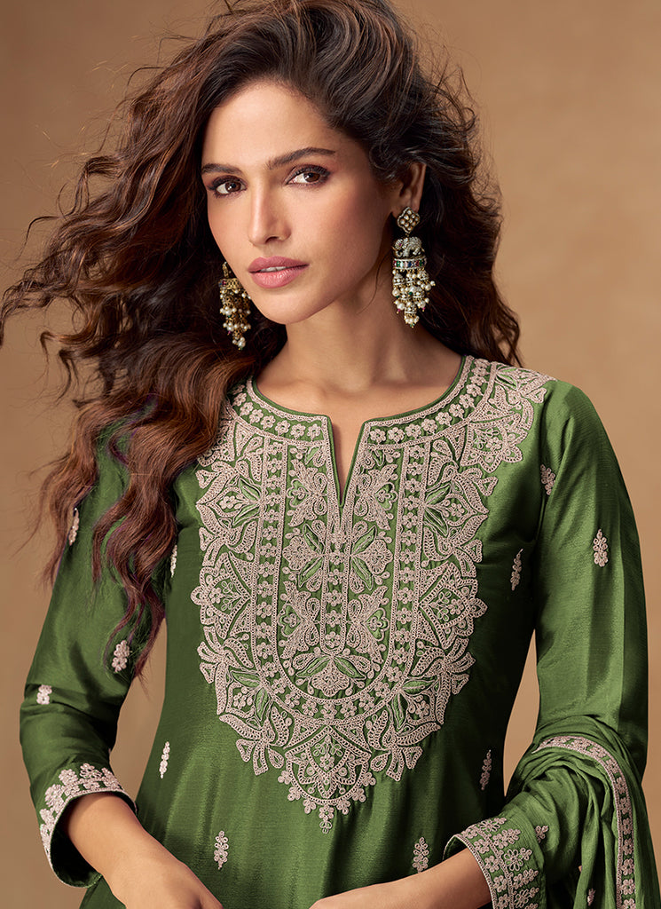 Buy Gharara Style Suit