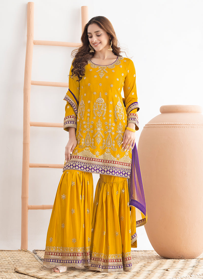 Buy Gharara Suit