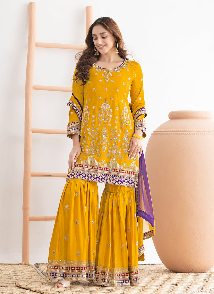Buy Gharara Suit