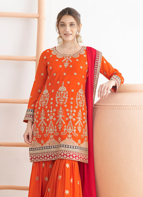 Buy Gharara Suit