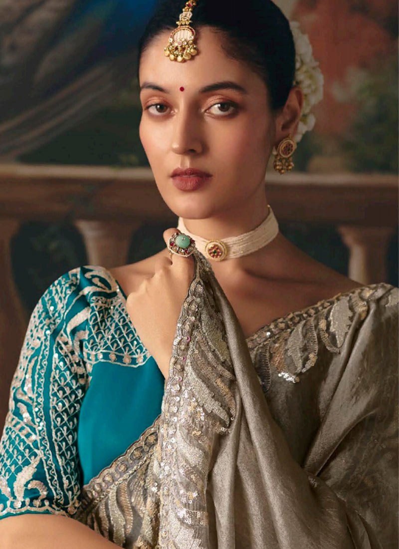 Buy Party Wear Saree In Canada