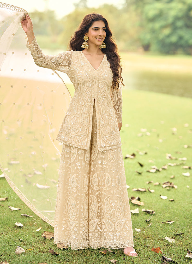 Buy Peplum Palazzo Suit In UK