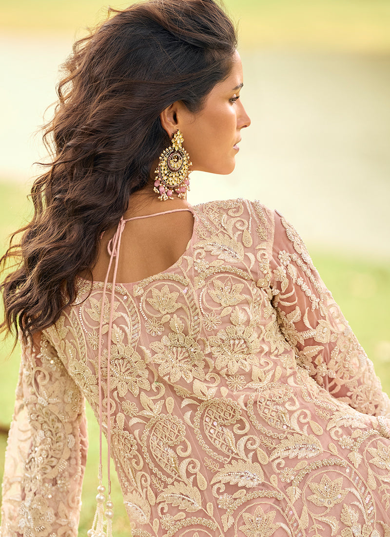 Buy Anarkali Pant Suit In USA