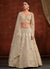 Soft Peach Multi Embroidery Lehenga Choli