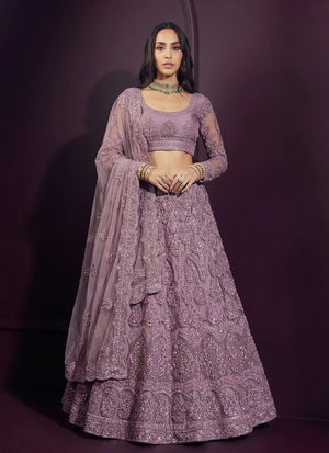Net Lehenga