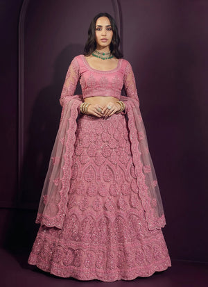 Net Lehenga