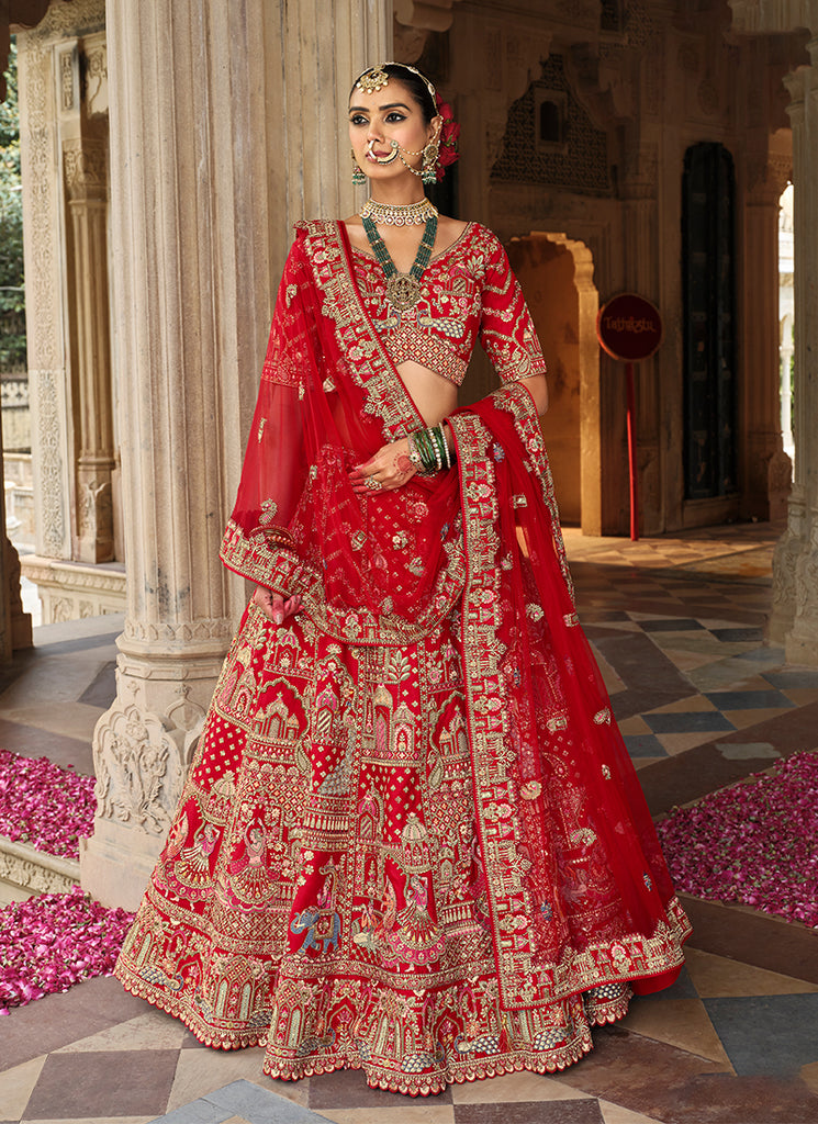Buy Wedding Lehenga Choli In Uk