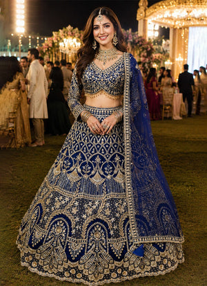 Net Lehenga