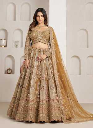 Net Lehenga
