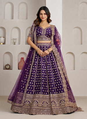 Silk Lehengas