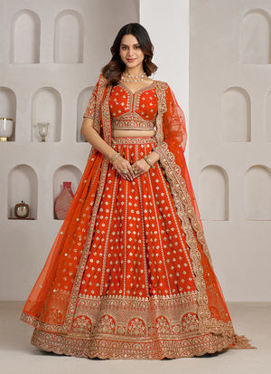 Silk Lehengas