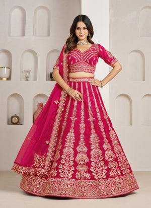 Silk Lehengas