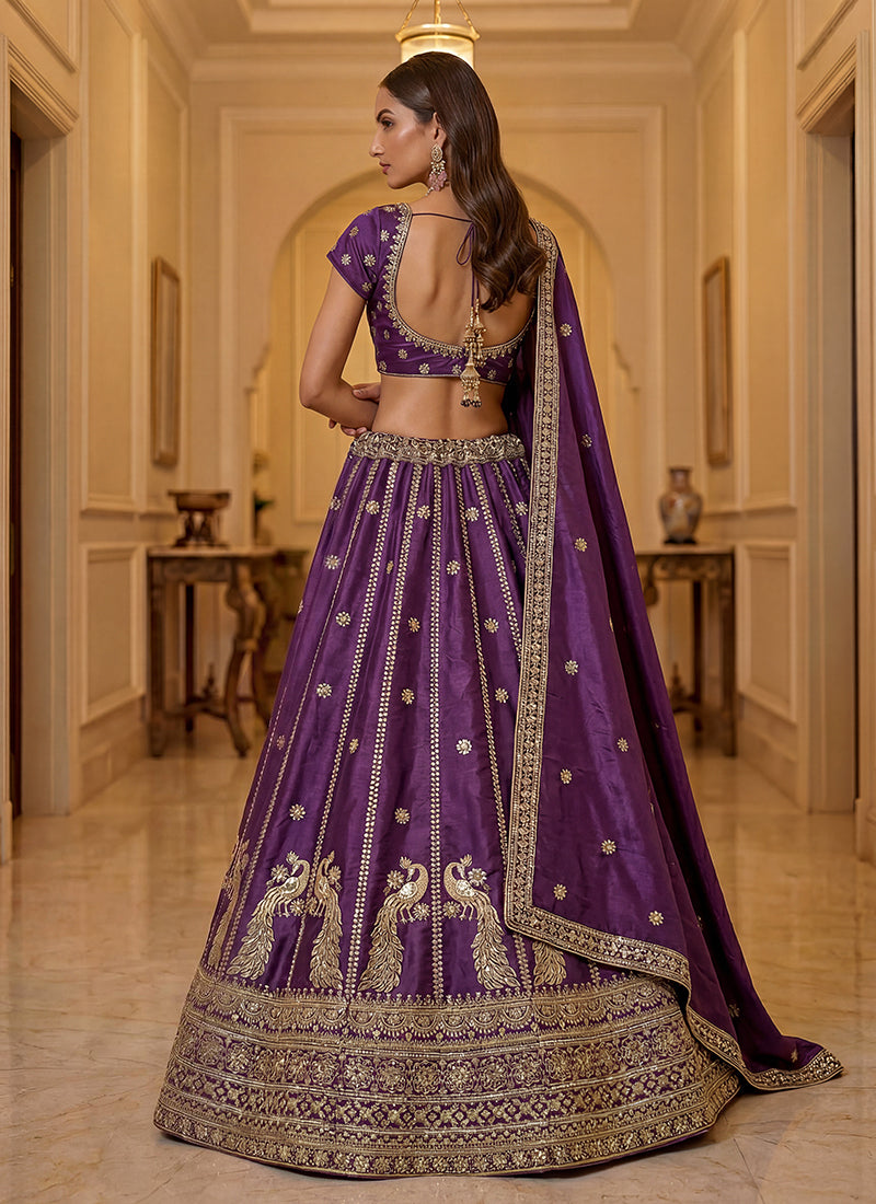 Buy Purple Lehenga Choli