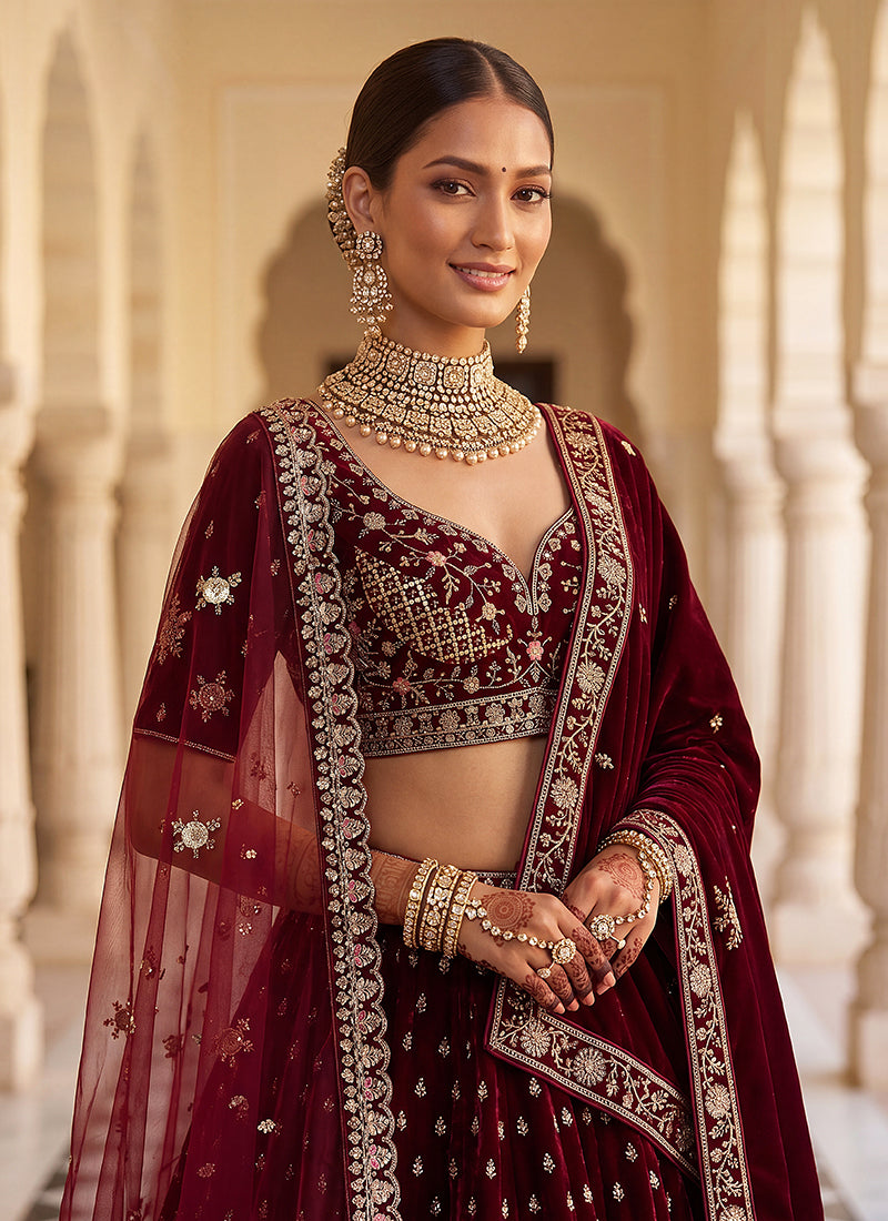 Buy Bridal Lehenga Choli In Canada