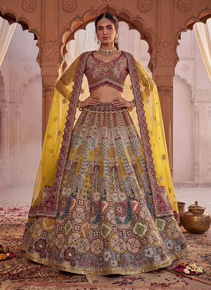 Silk Lehengas