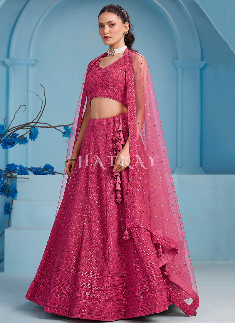 Shop Wedding Lehenga In USA, UK, Canada, Germany, Mauritius, Singapore, Australia With Free Shipping Worldwide.