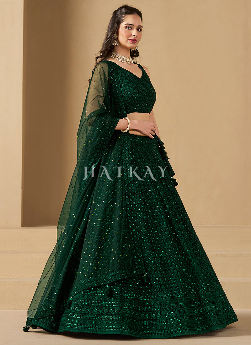 Shop Wedding Lehenga In USA, UK, Canada, Germany, Mauritius, Singapore, Australia With Free Shipping Worldwide.