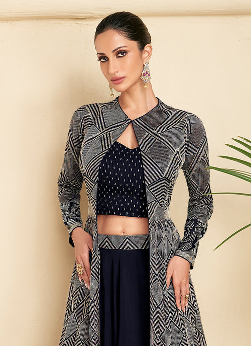 Buy Lehenga Choli And Jacket In USA