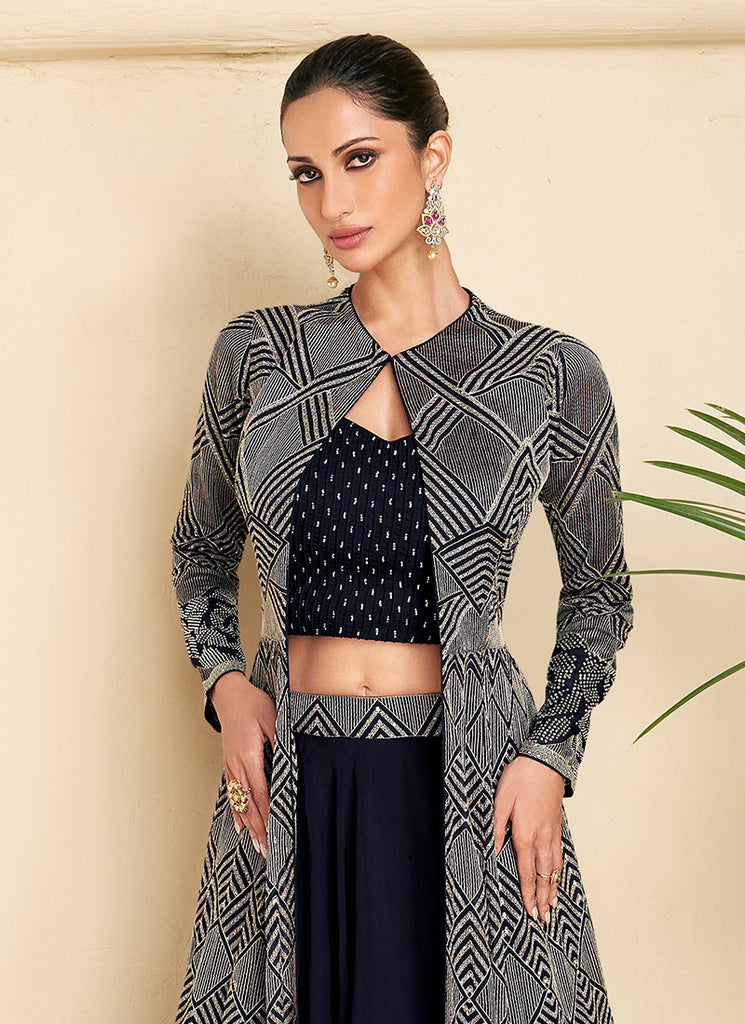 Buy Lehenga Choli And Jacket In USA