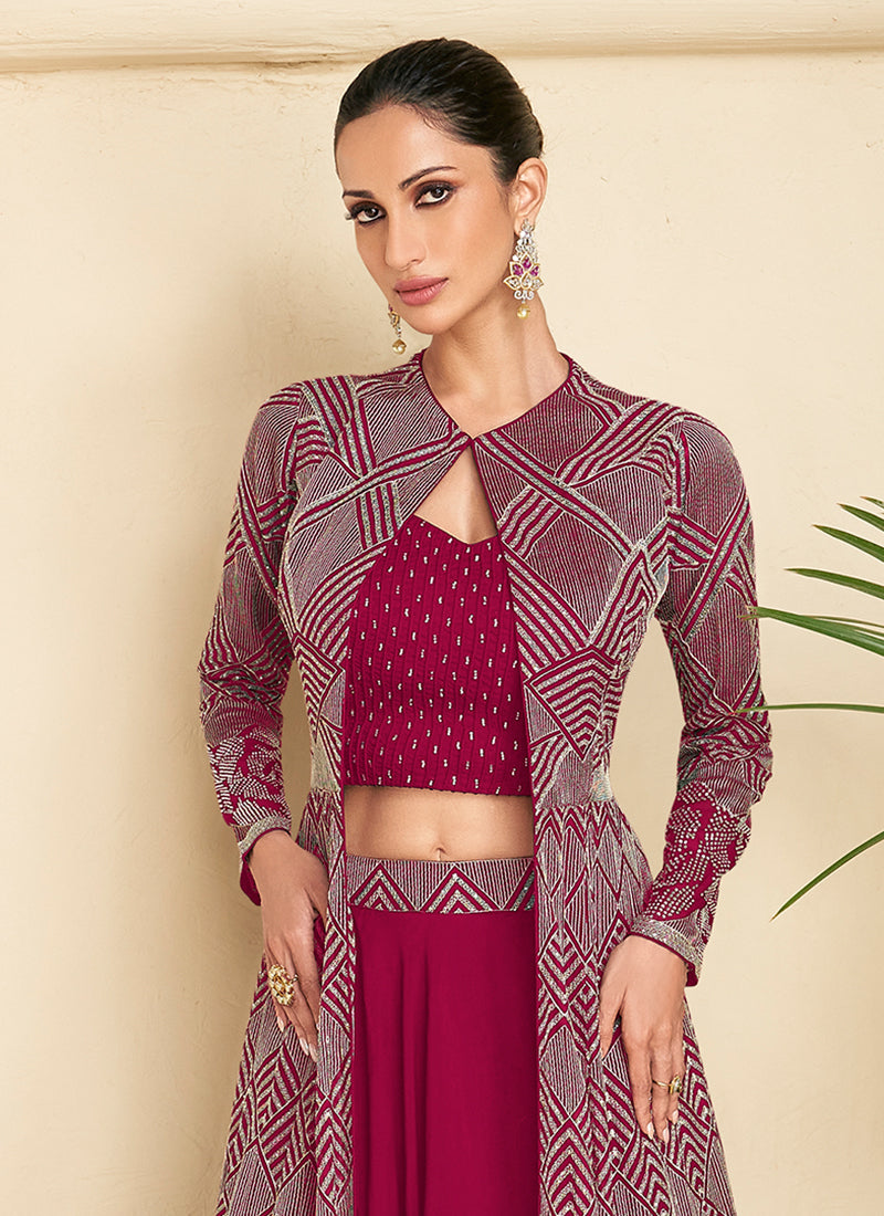 Buy Lehenga Choli And Jacket 
