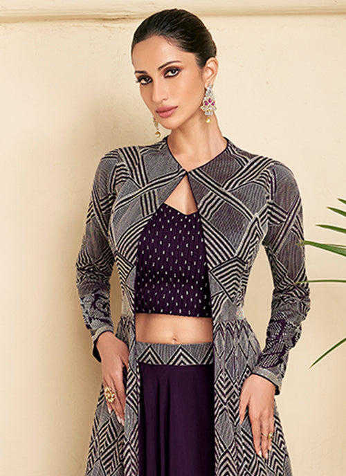 Buy Lehenga Choli And Jacket 