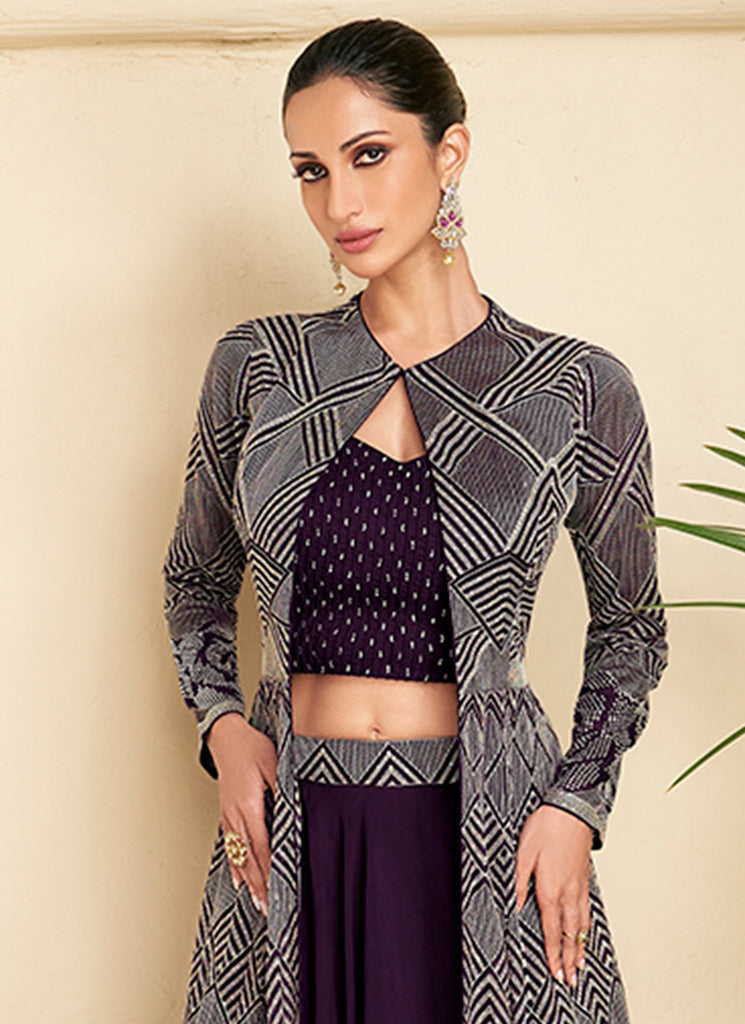 Buy Lehenga Choli And Jacket 