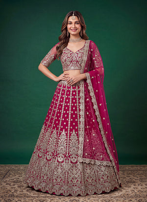 Net Lehenga