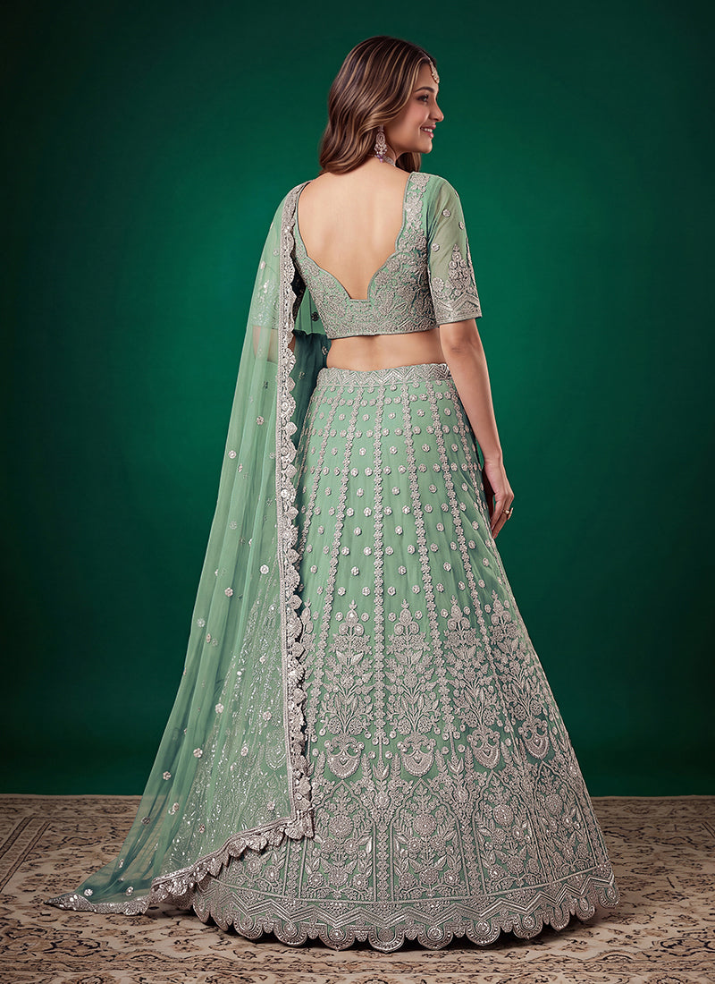 Buy Green Lehenga Choli