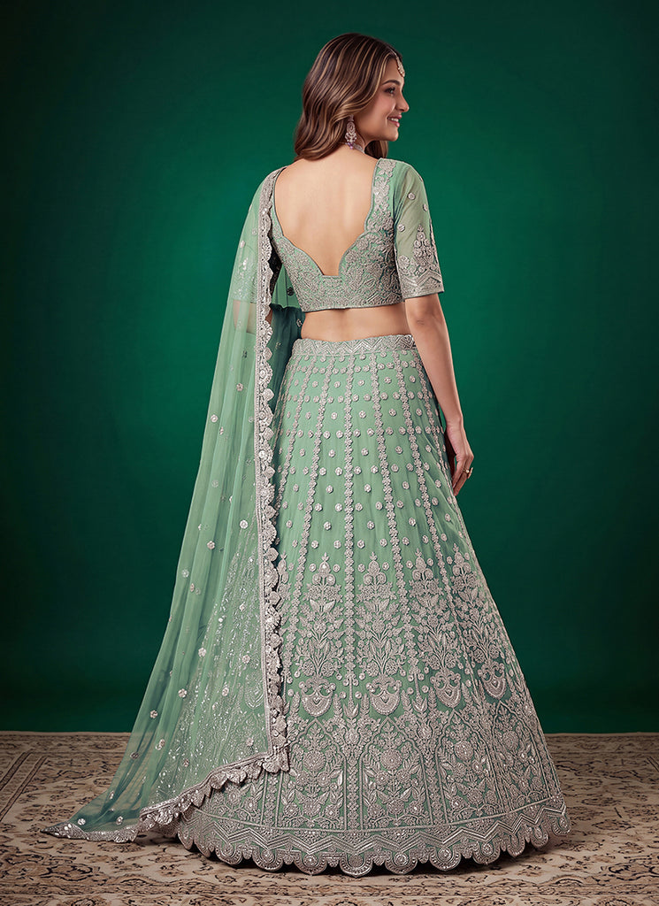 Buy Green Lehenga Choli