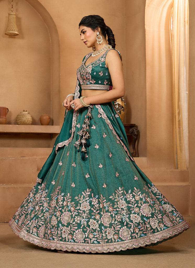 Buy Designer Wedding Lehenga Choli Online