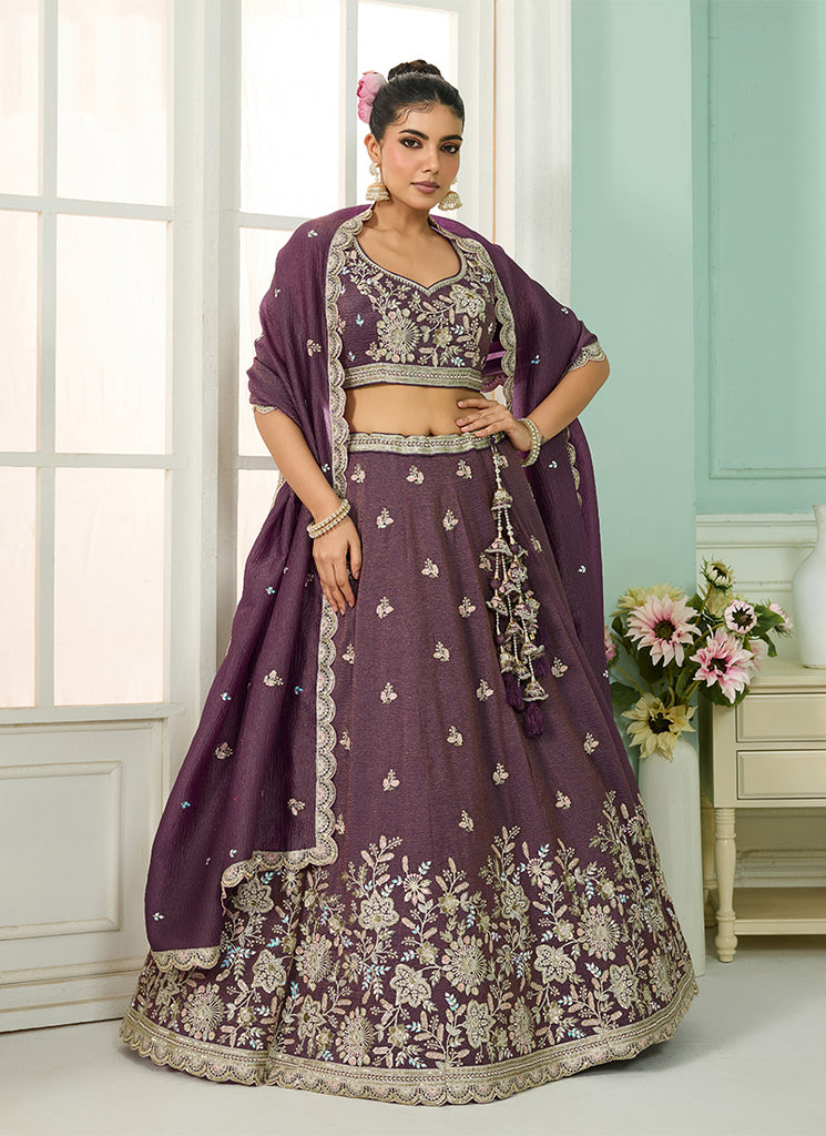 Buy Designer Wedding Lehenga Choli Online
