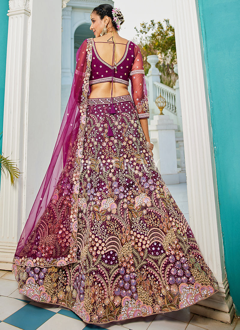 Shop Wedding Lehenga Choli In USA, UK, Canada, Germany, Mauritius, Singapore With Free Shipping Worldwide.