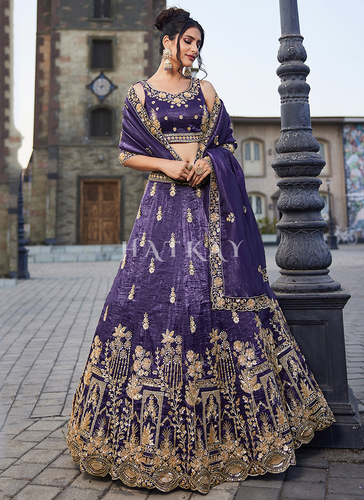latest Indian wedding lehenga online