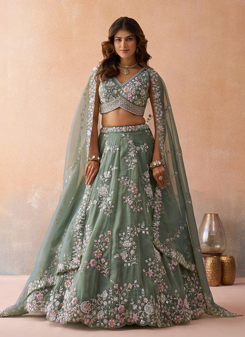 Buy Indian Wedding Lehenga Online