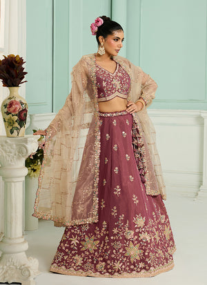 Georgette Lehenga