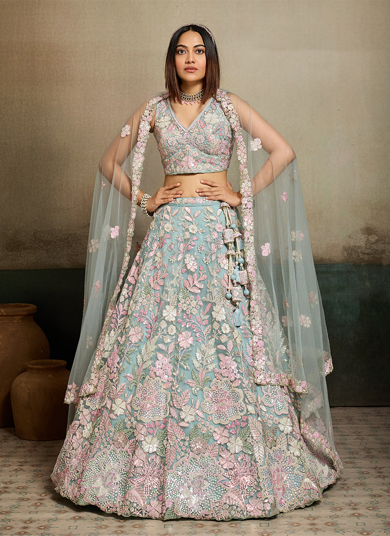 Buy Designer Wedding Lehenga Choli Online